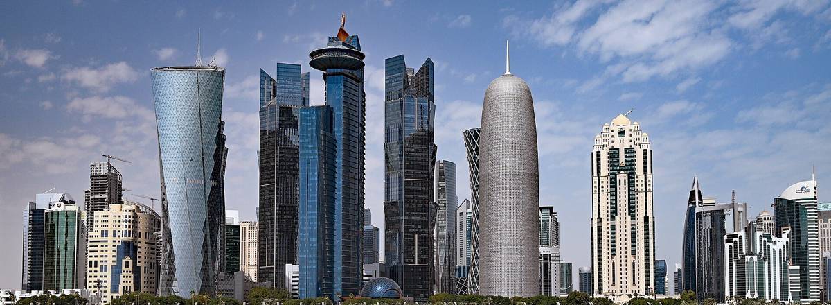 Qatar skyline