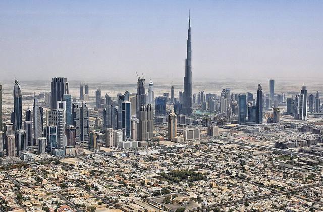 Skyline of UAE