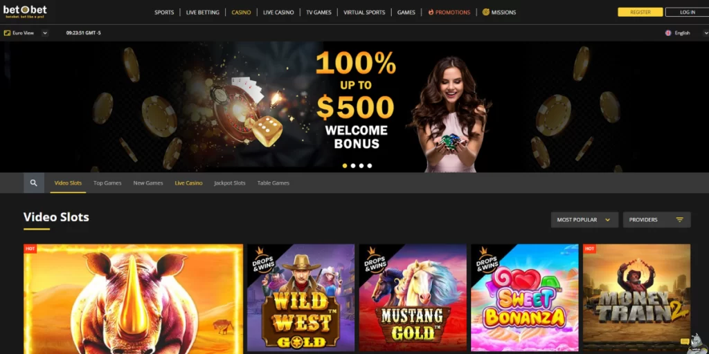 betobet casino home page