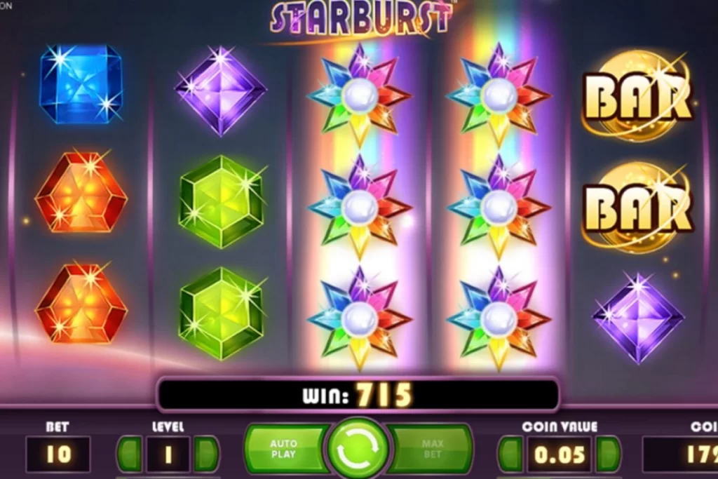 starburst slot bonus game